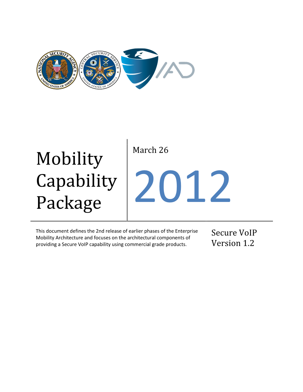 Mobility Capability Package