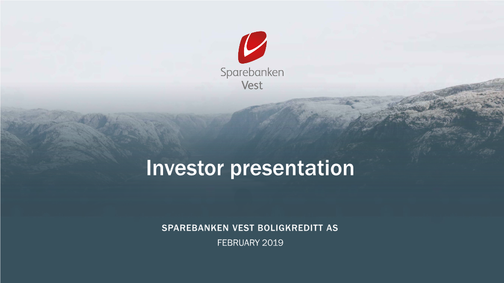 Investor Presentation