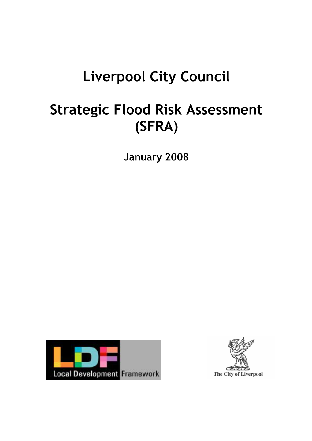 Liverpool City Council Strategic Flood Risk