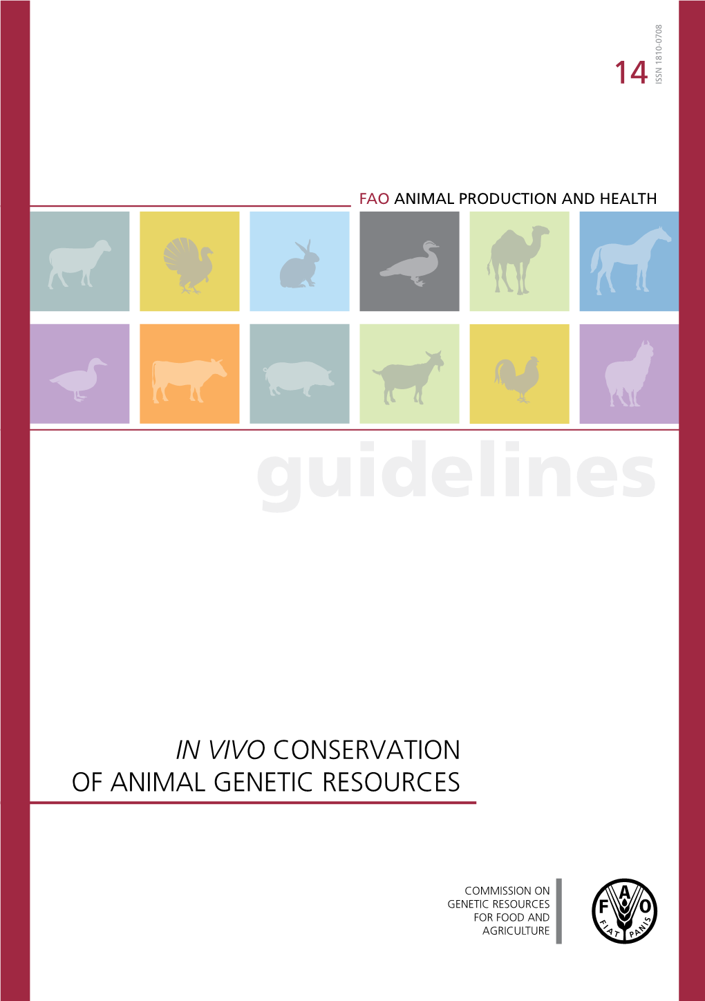 In Vivo Conservation of Animal Genetic Resources