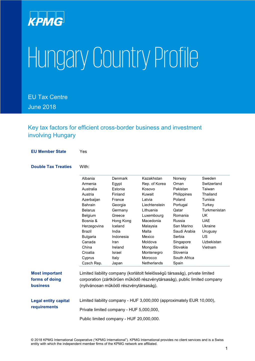 Country Profile Hungary