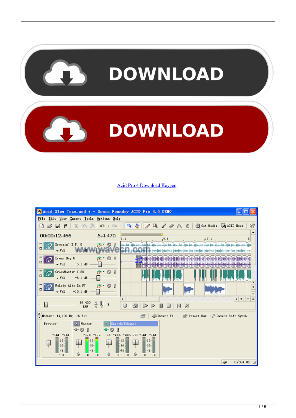 Acid Pro 4 Download Keygen