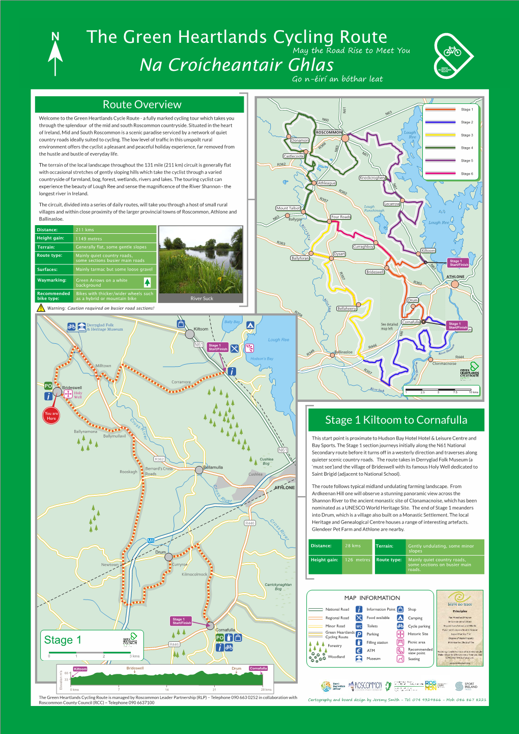 The Green Heartlands Cycling Route Na Croícheantair Ghlas