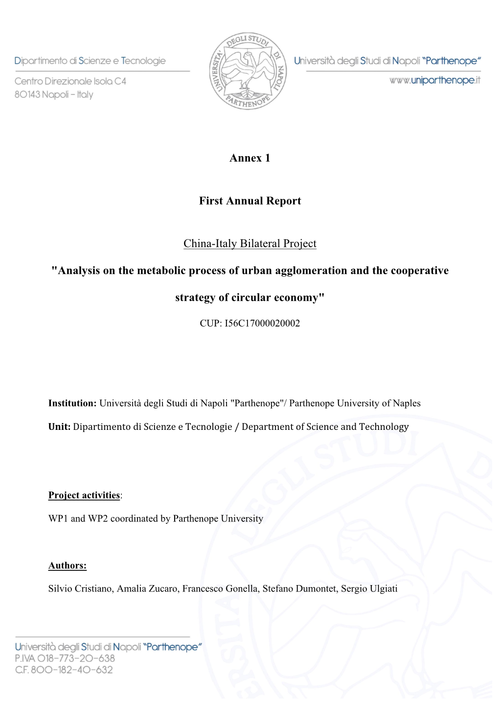 Analysis on the Metabolic Process of Urban Agglomeration and the Cooperative