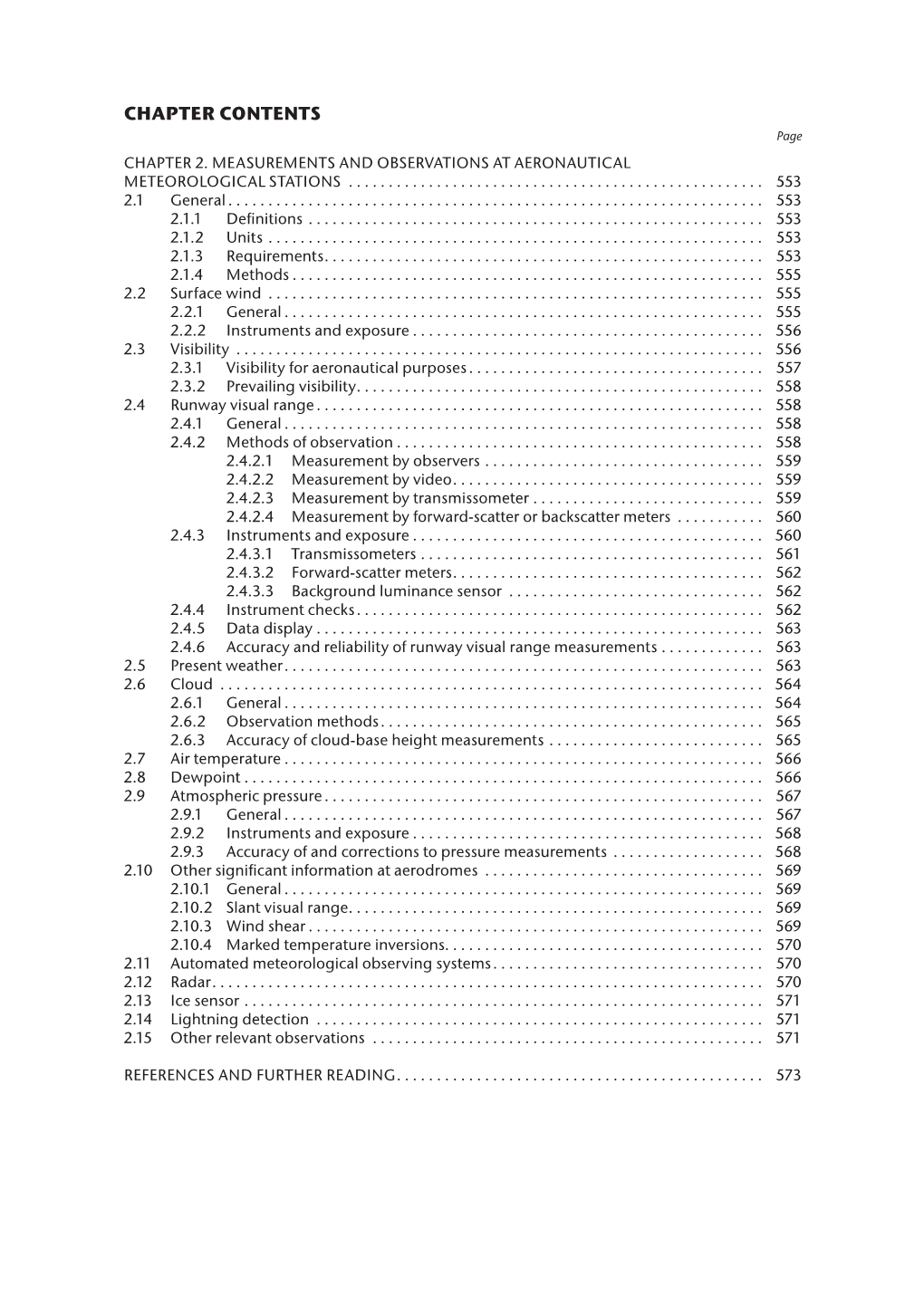 CHAPTER CONTENTS Page CHAPTER 2