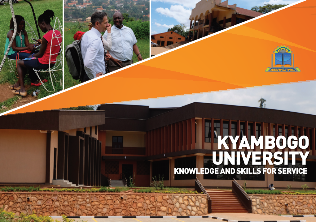 KYAMBOGO University Knowledge and Skills for Service