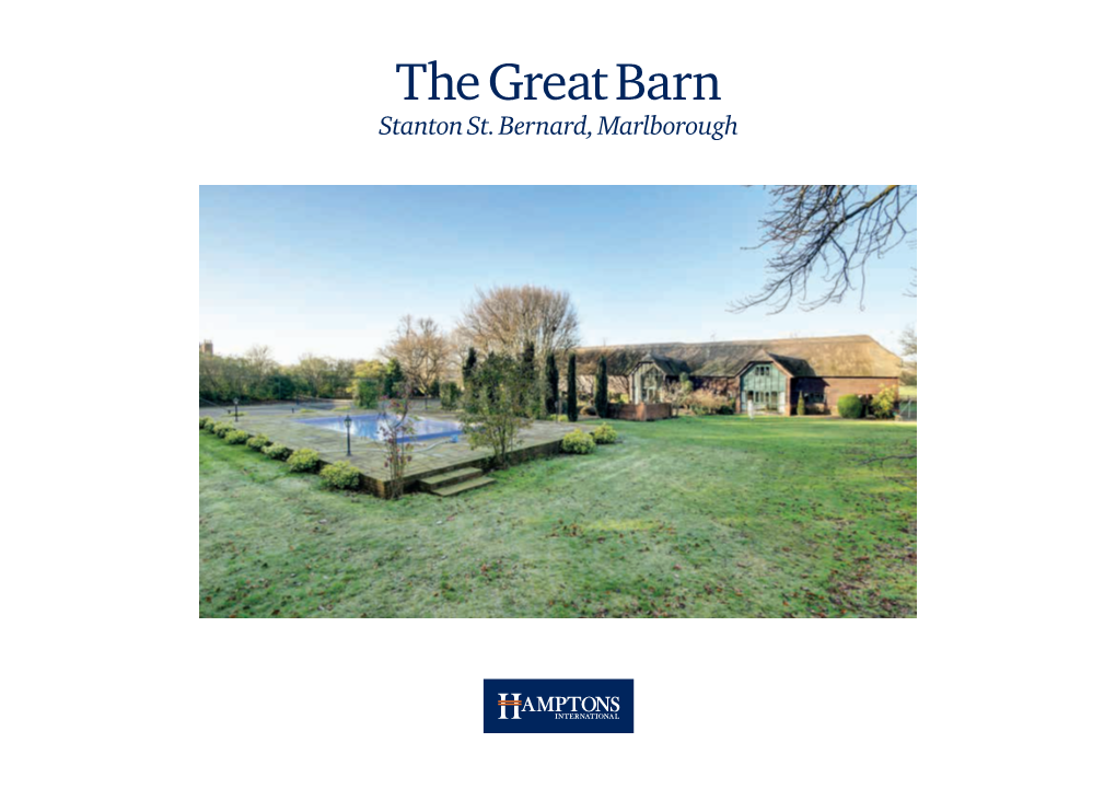 The Great Barn Stanton St