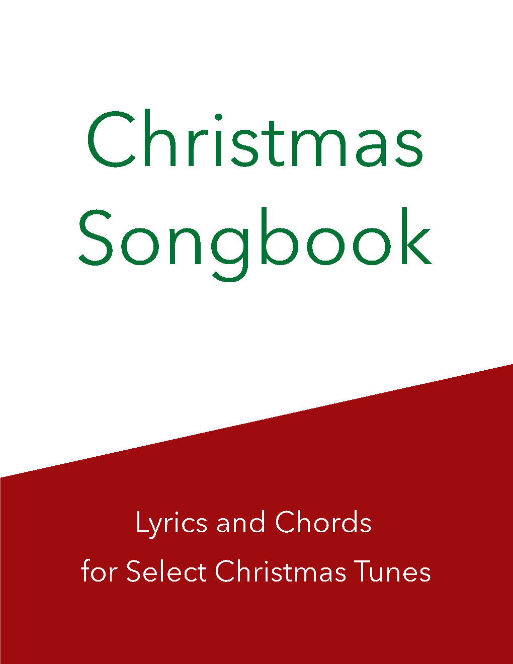 Christmas-Songbook