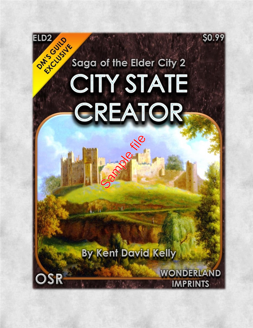 Saga of the Elder City 2 — City State Creator I