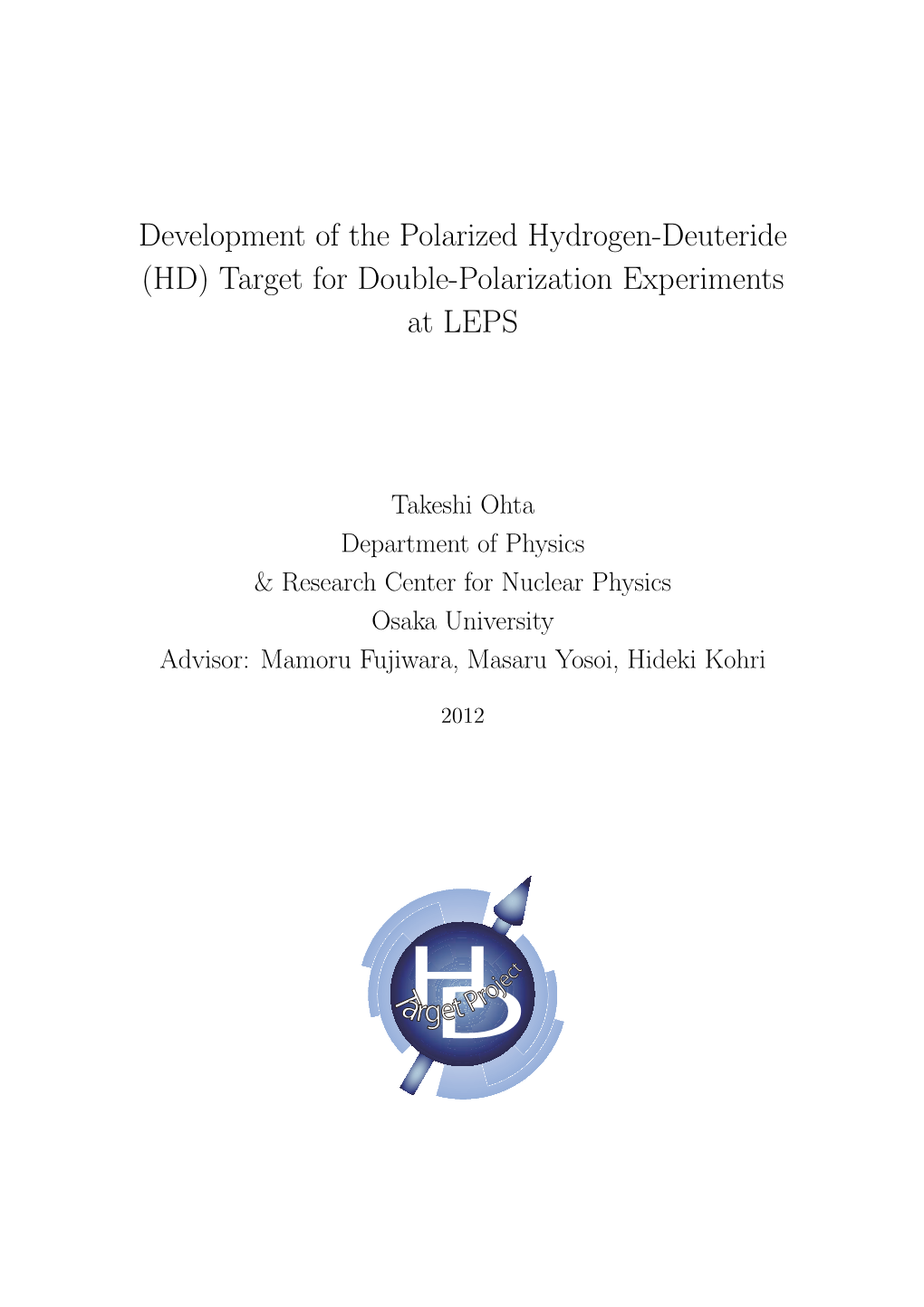 Development of the Polarized Hydrogen-Deuteride (HD) Target for Double-Polarization Experiments at LEPS