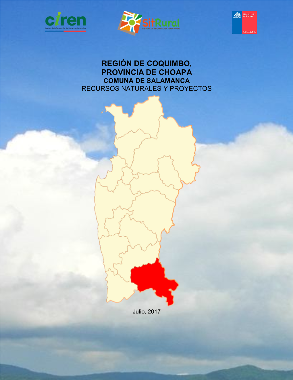 Región De Coquimbo, Provincia De Choapa Comuna De Salamanca Recursos Naturales Y Proyectos