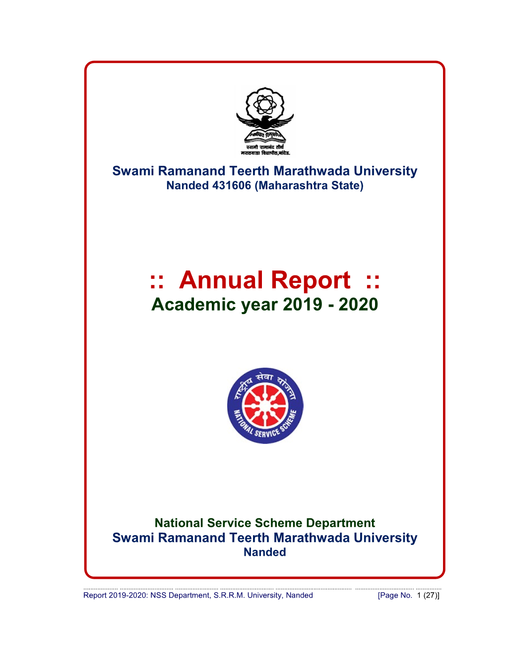 Annual Reports 2019-20