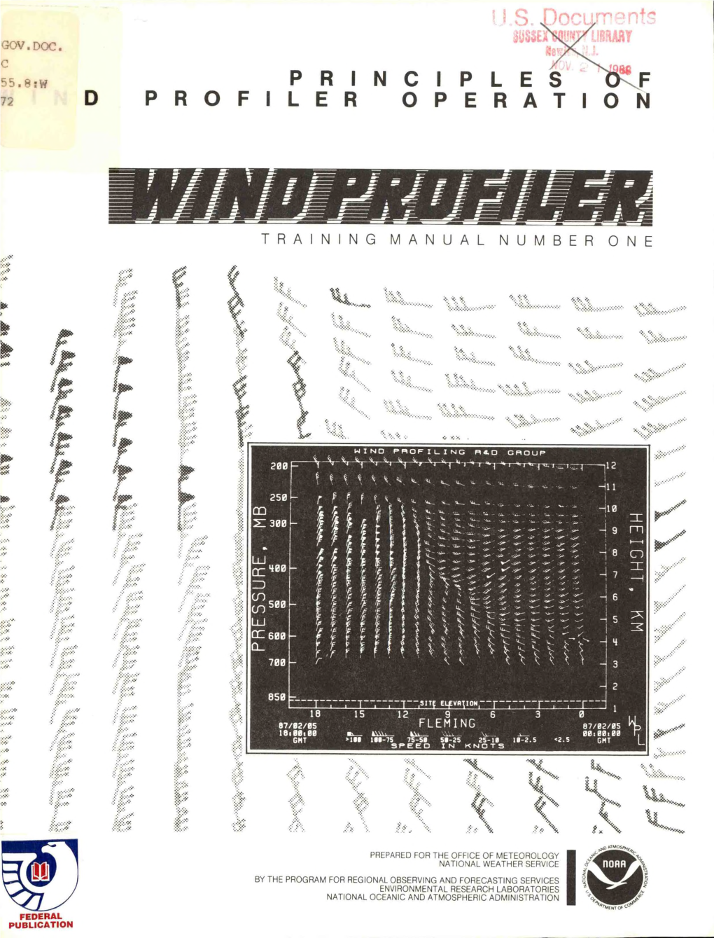 Principles of Wind Profiler Operation Wind Profiler Training Manual