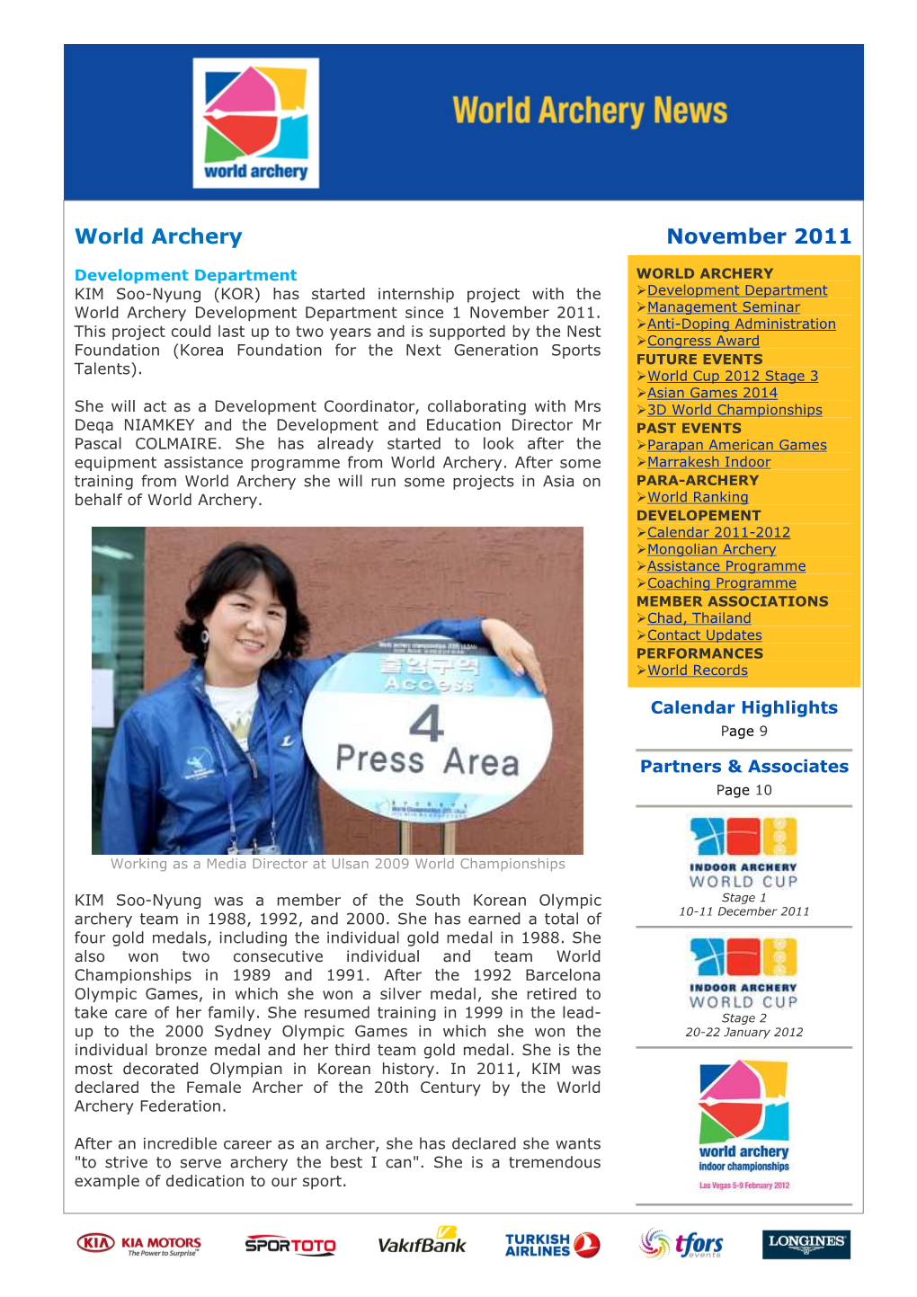 World Archery November 2011