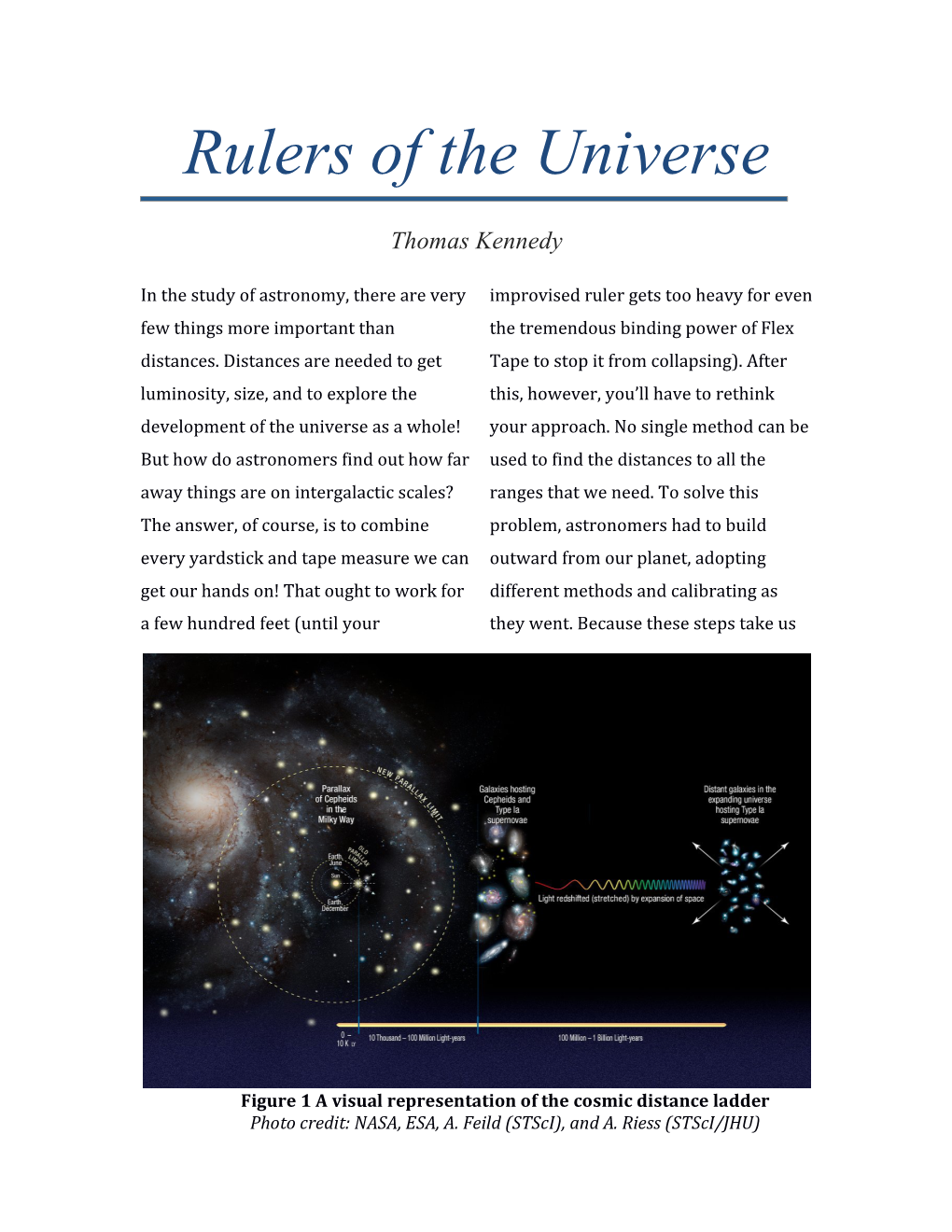 Rulers of the Universe