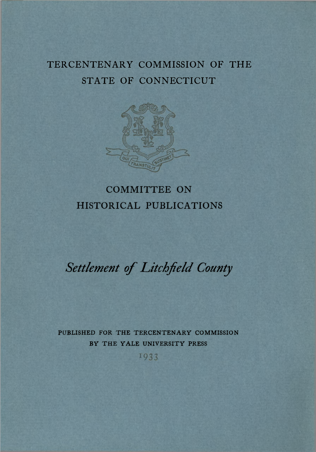 Settlement of Litchfield County