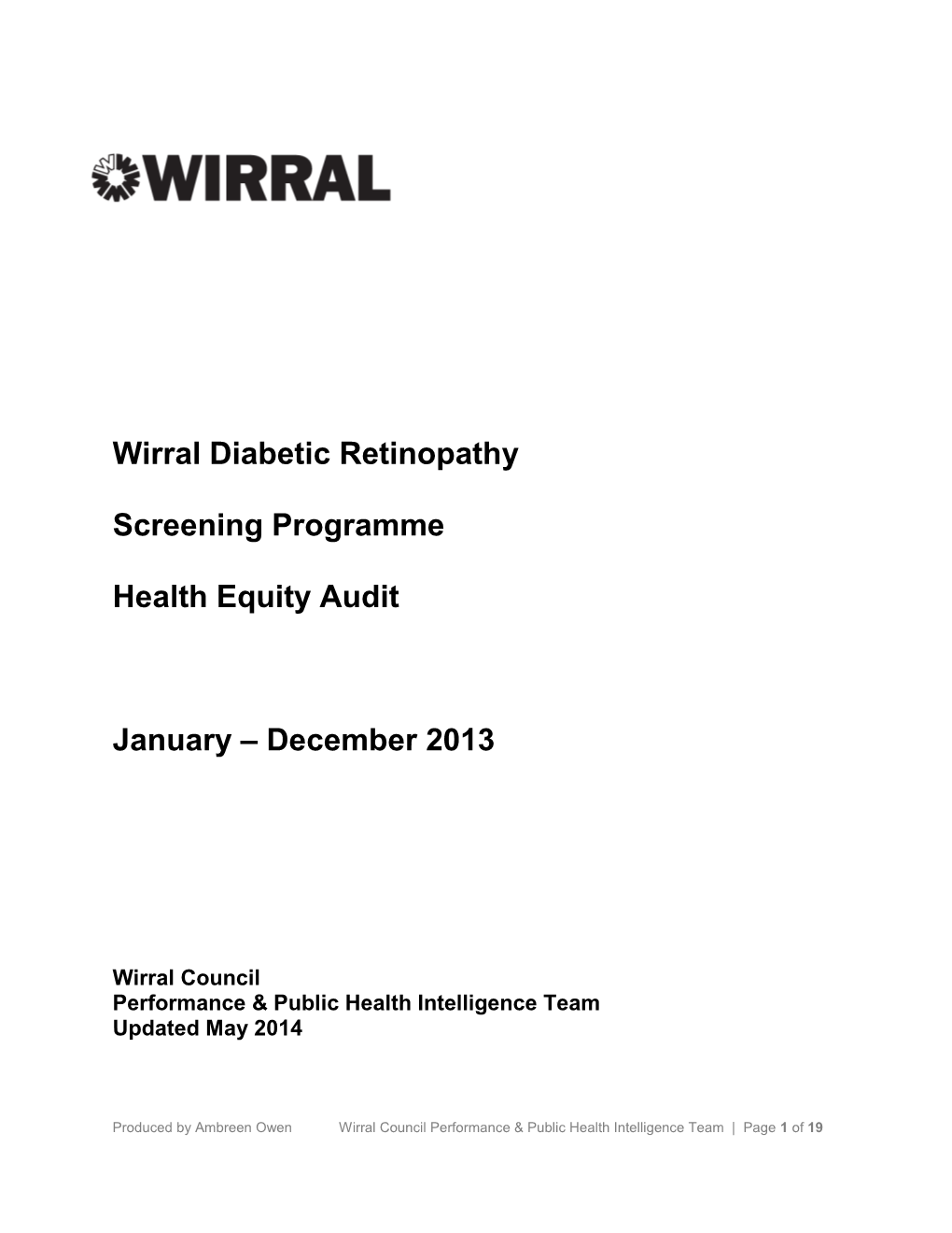 Digital Diabetic Retinopathy Screening