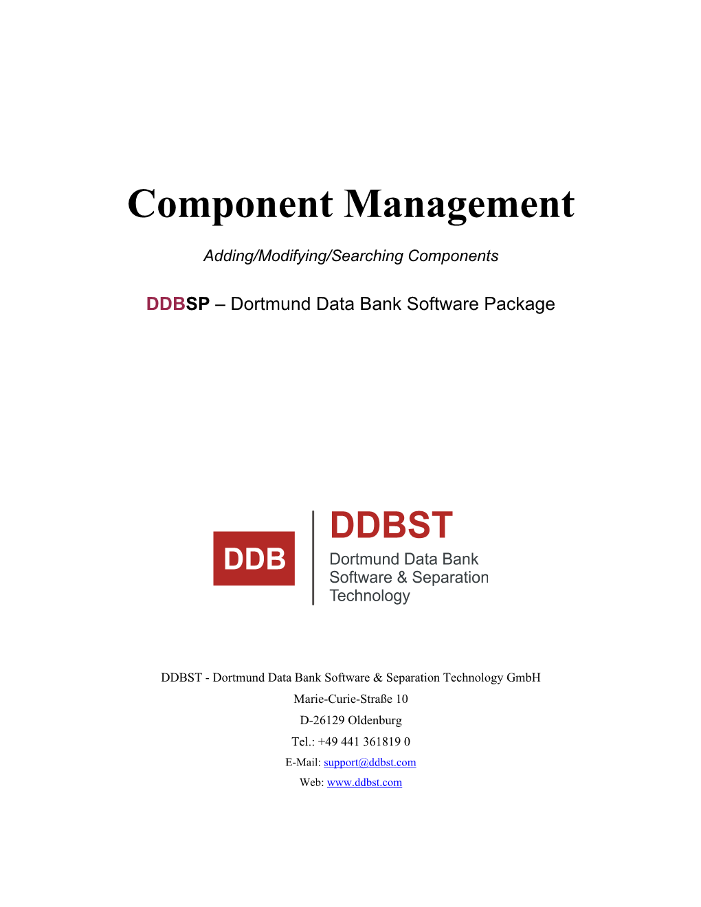 Component Management