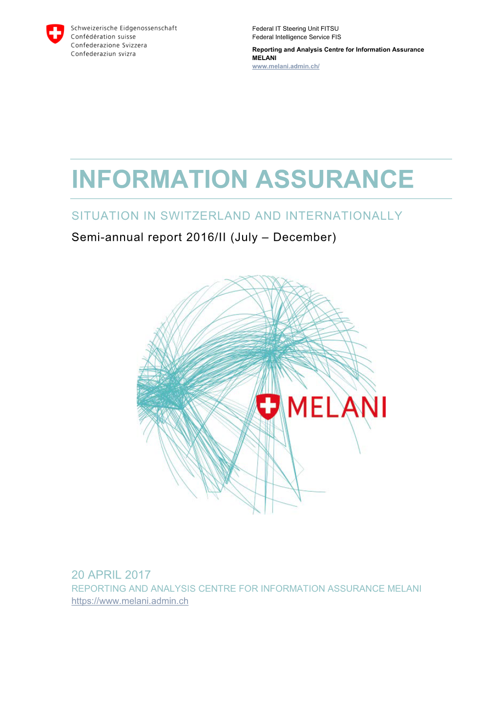 Information Assurance MELANI