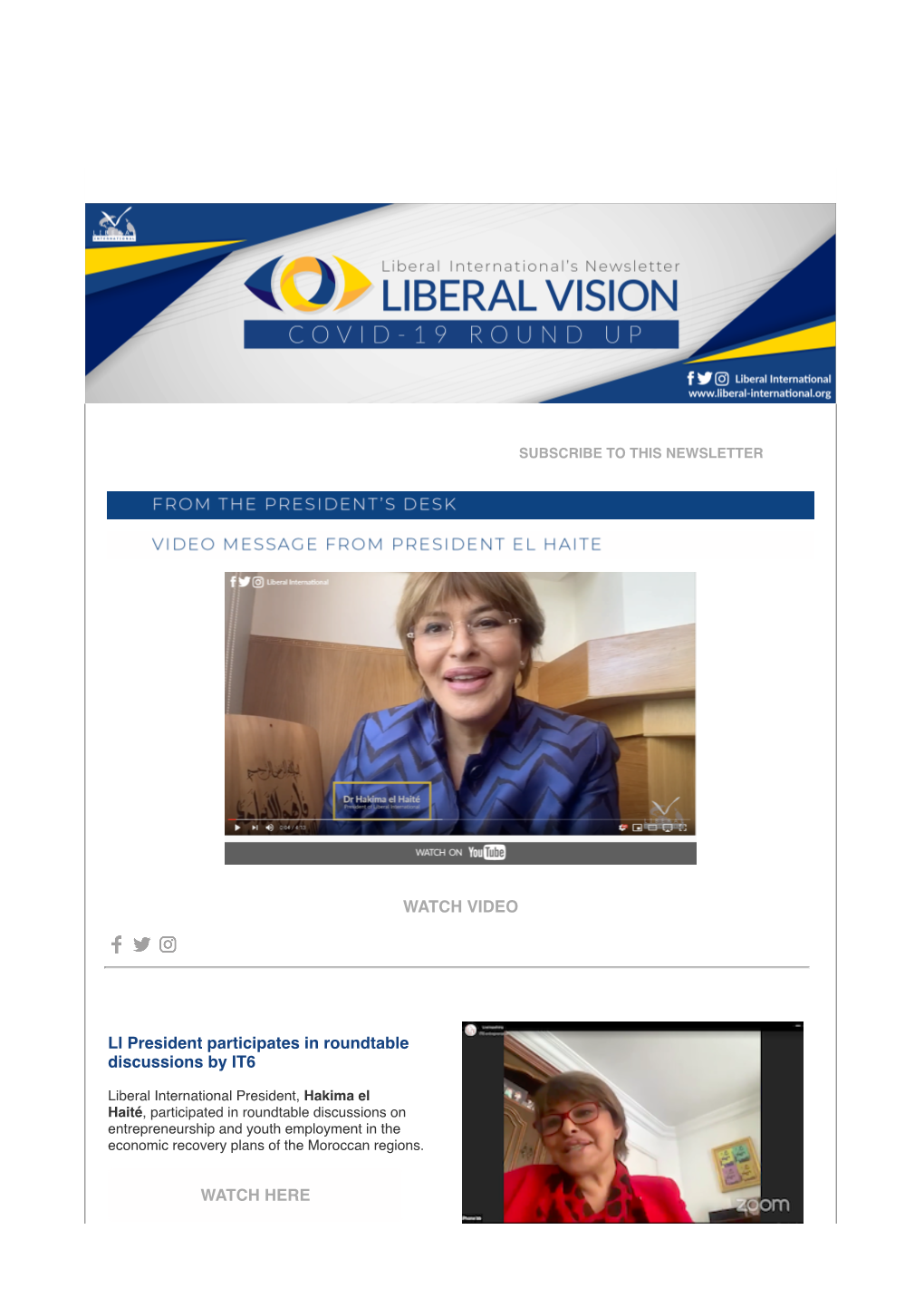 Liberal Vision COVID19 Round Up