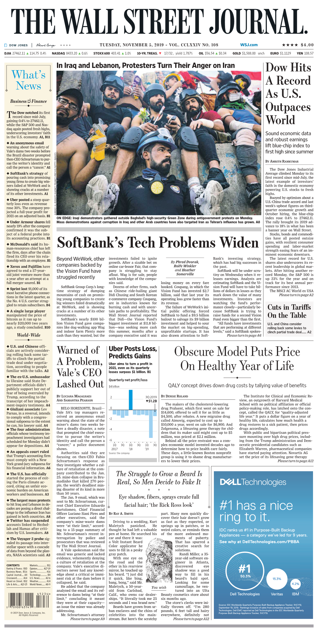 Softbank's Tech Problems Widen