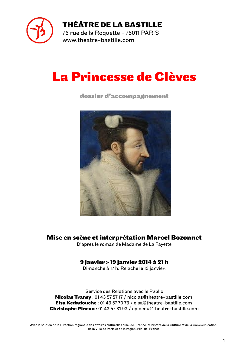 La Princesse De Clèves