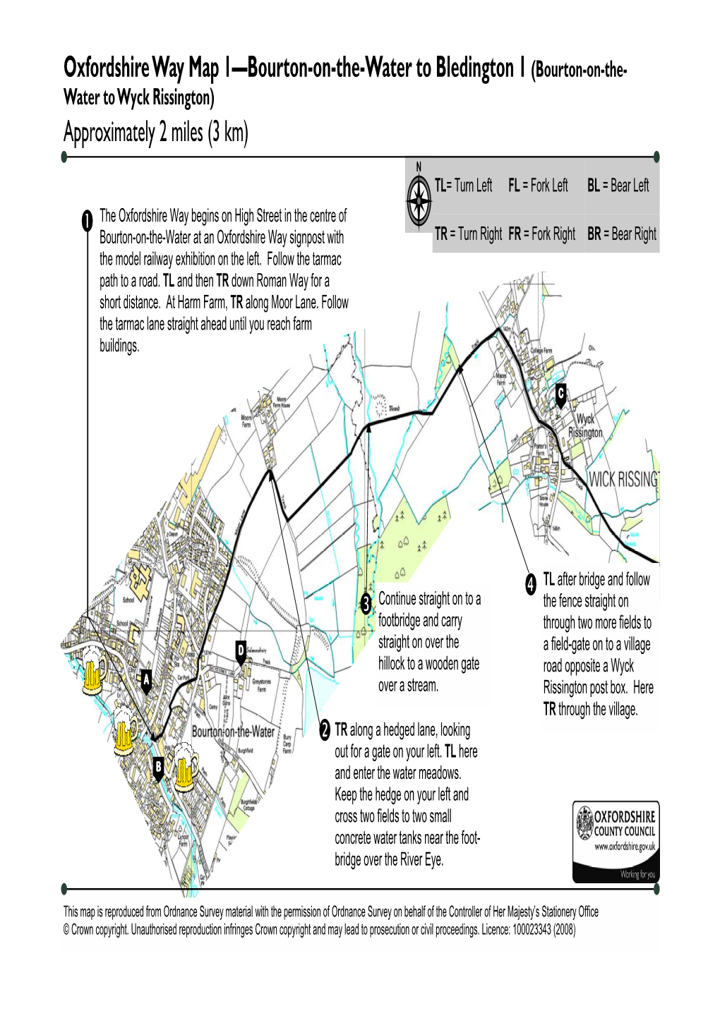 Oxfordshire Way Maps