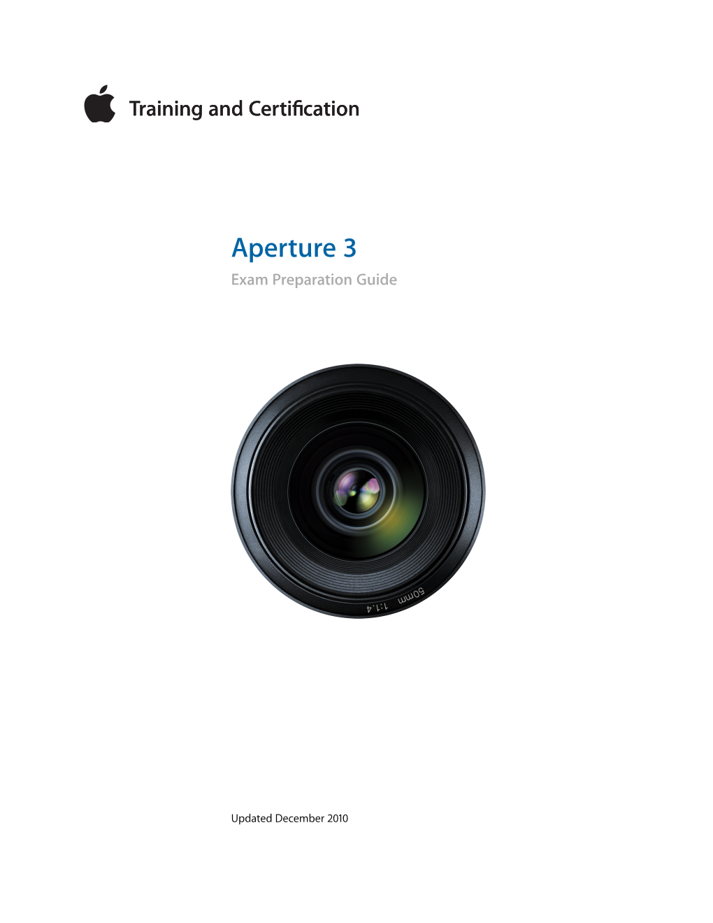 Aperture 3 Exam Preparation Guide