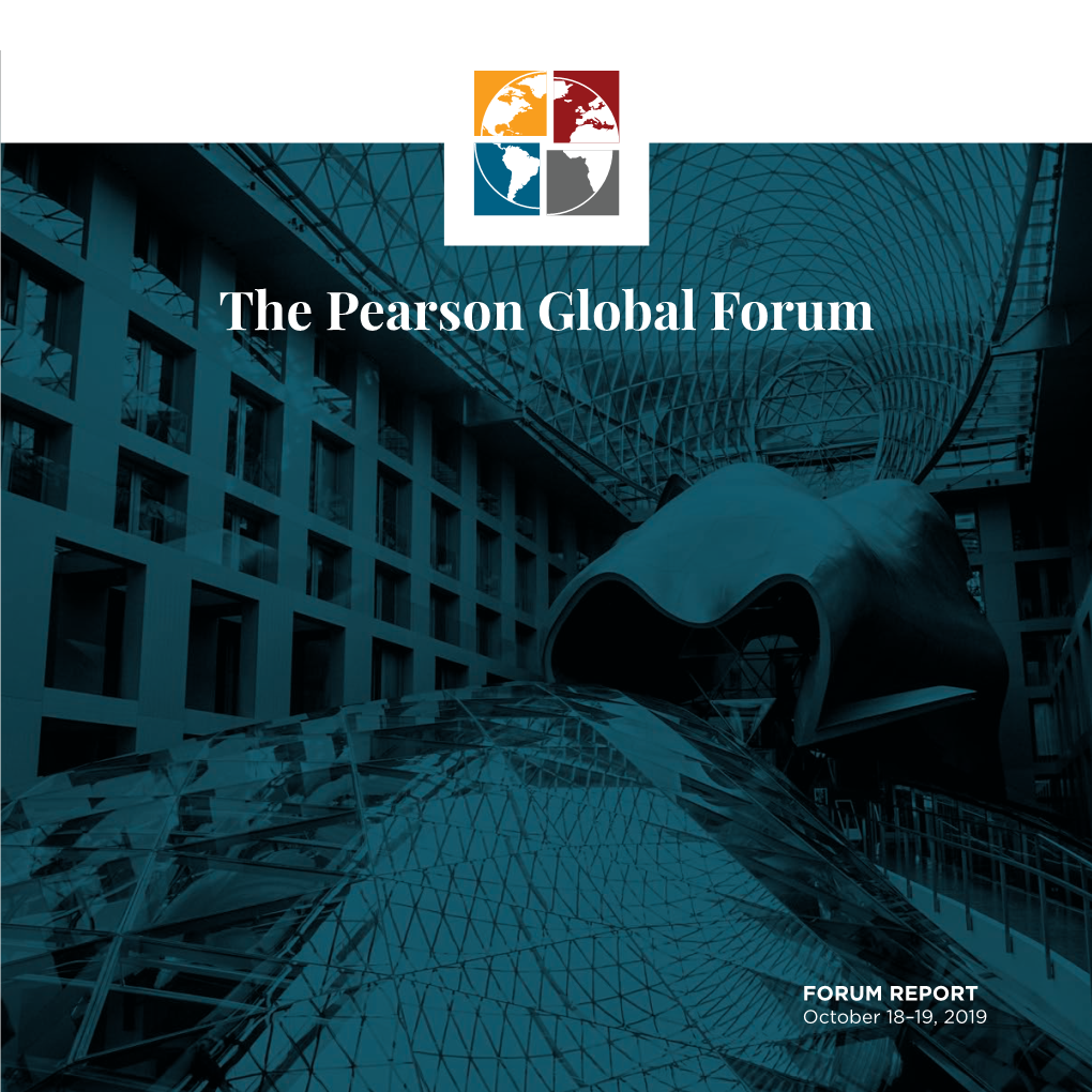 The Pearson Global Forum