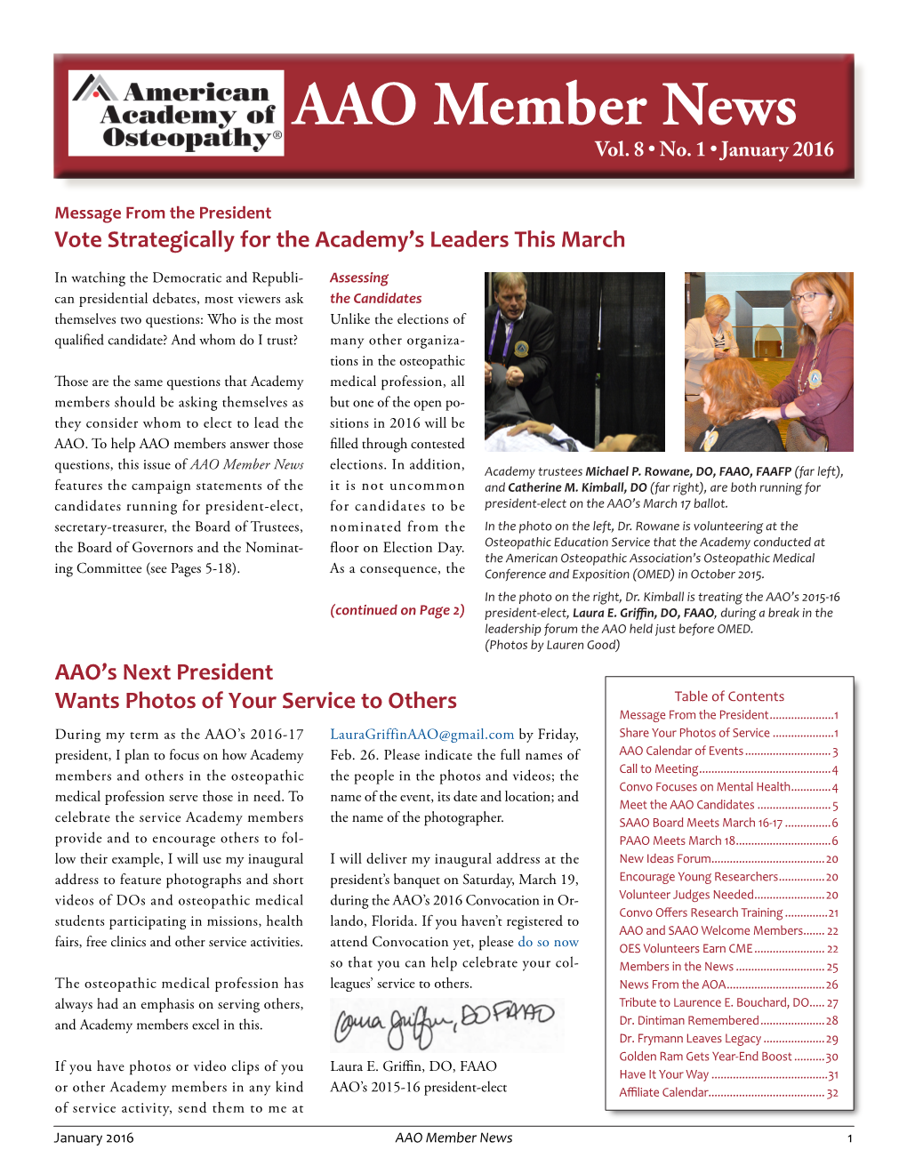 AAO Member News Vol