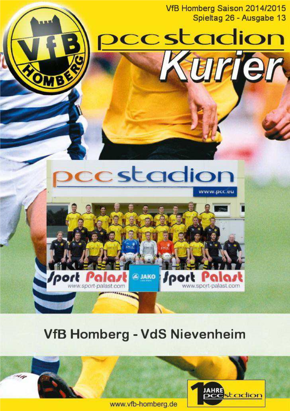 Vfb Homberg Kurier 20142015 13 Hp