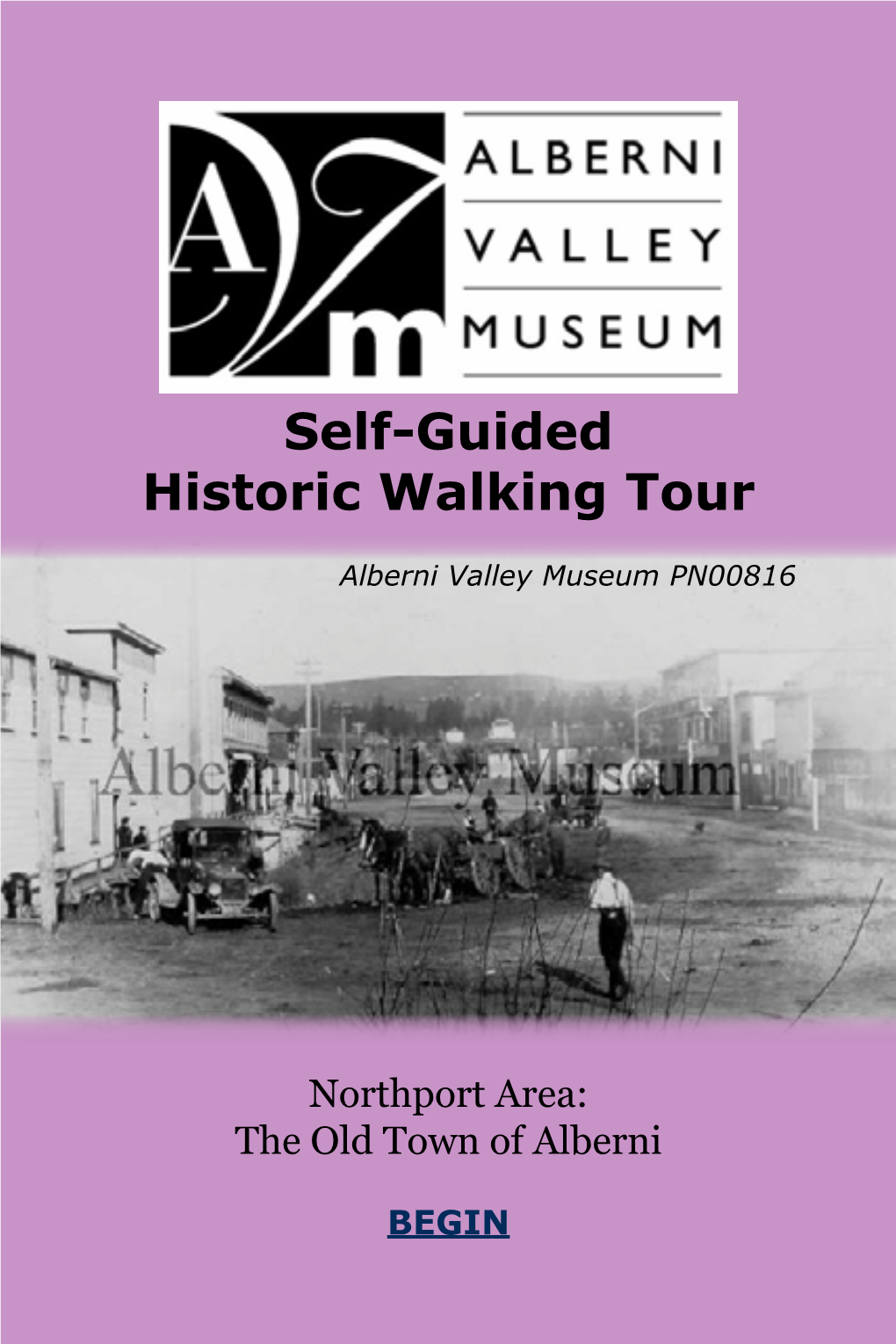 Self-Guided Historic Walking Tour