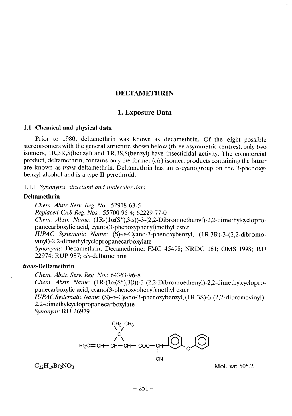 Deltamethrin