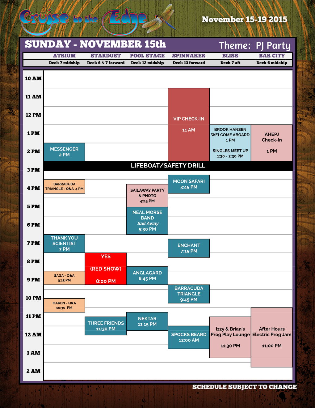 2015 CTTE Grid Schedule (Version 2).Xlsx