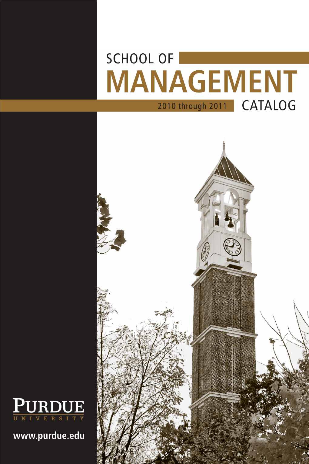 School of Management 2010 Through 2011 Catalog