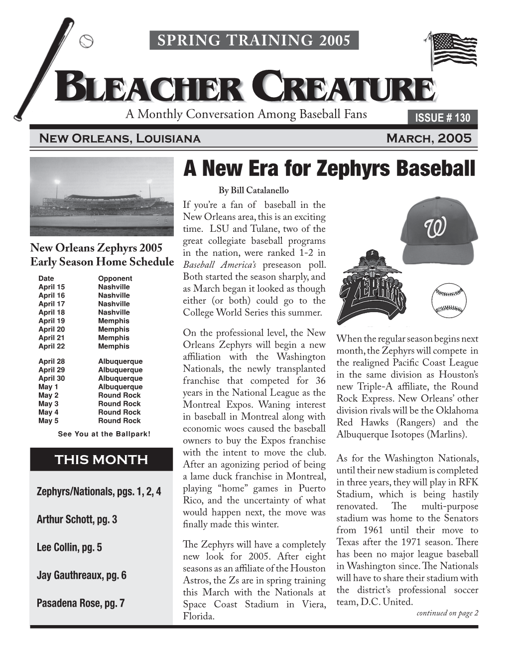 March 2005 Issue