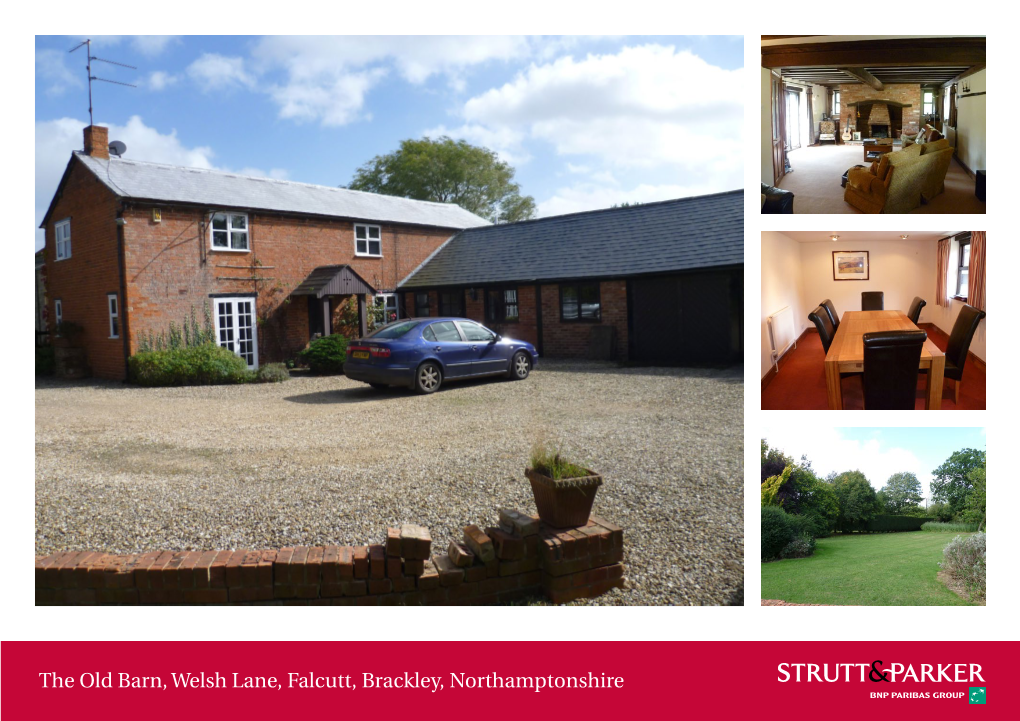 The Old Barn, Welsh Lane, Falcutt, Brackley, Northamptonshire