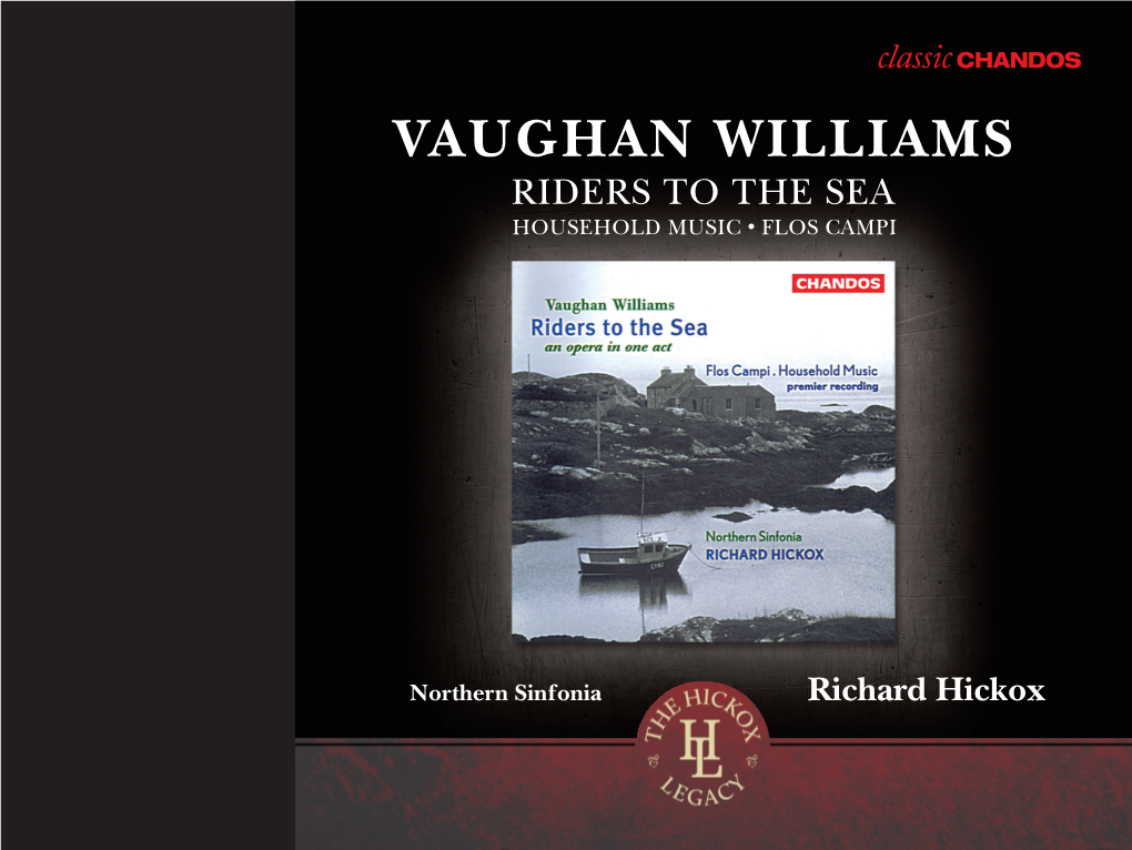 Vaughan Williams Riders to the Sea Household Music • Flos Campi