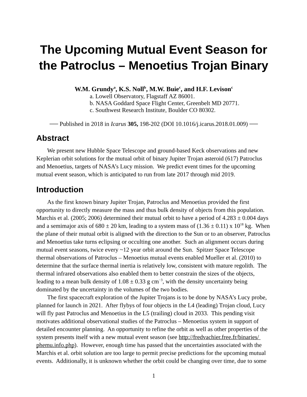 Menoetius Trojan Binary