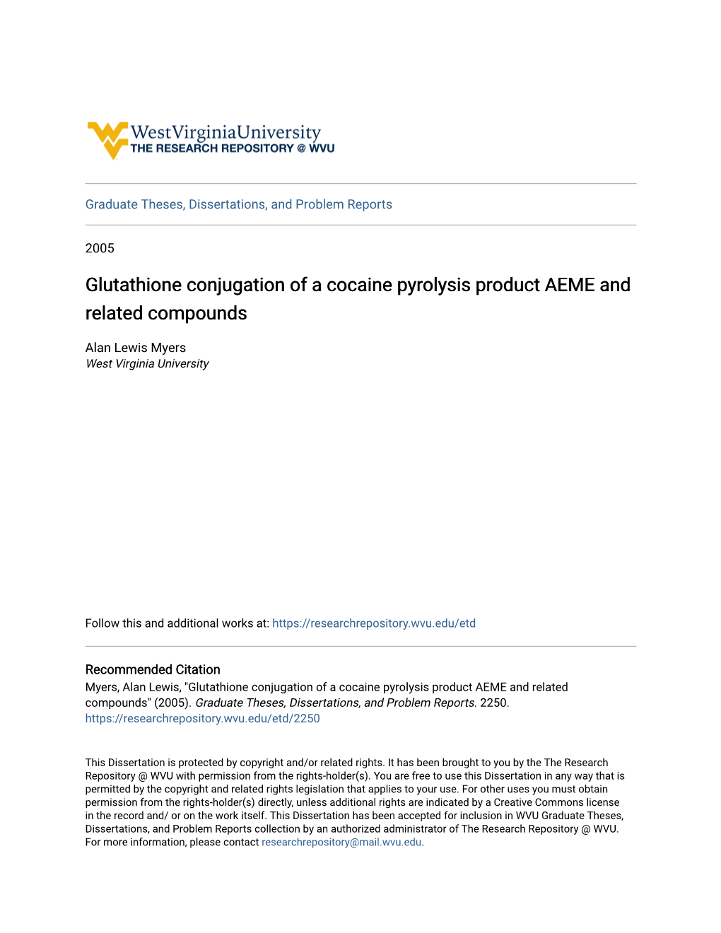 Glutathione Conjugation of a Cocaine Pyrolysis Product AEME and Related Compounds