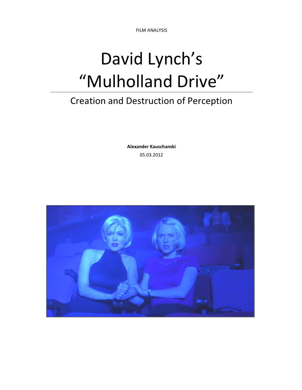 David Lynch's 10 Clues to Unlocking This Thriller 9 Cf