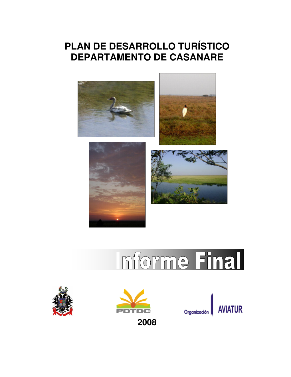 Plan De Desarrollo Turístico Departamento De Casanare