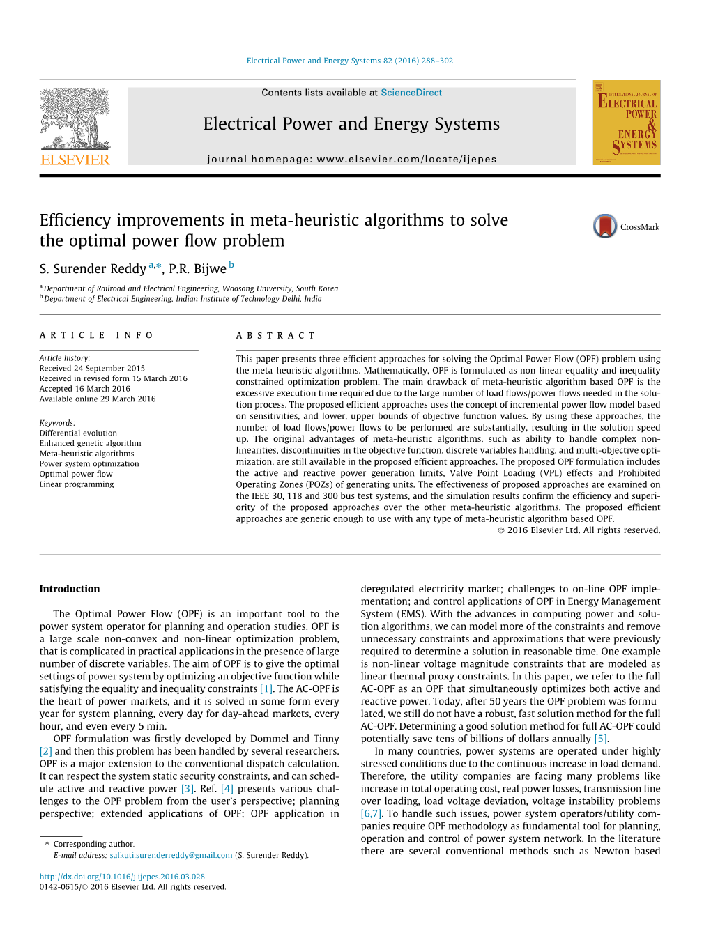 Efficiency Improvements in Meta-Heuristic Algorithms to Solve