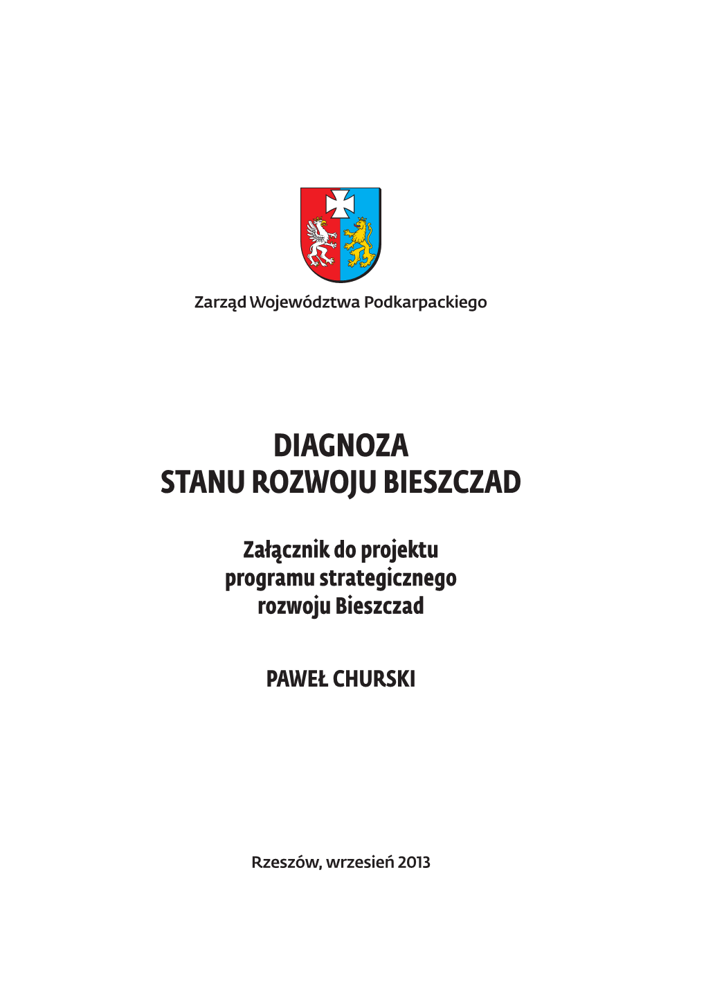 Diagnoza Stanu Rozwoju Bieszczad