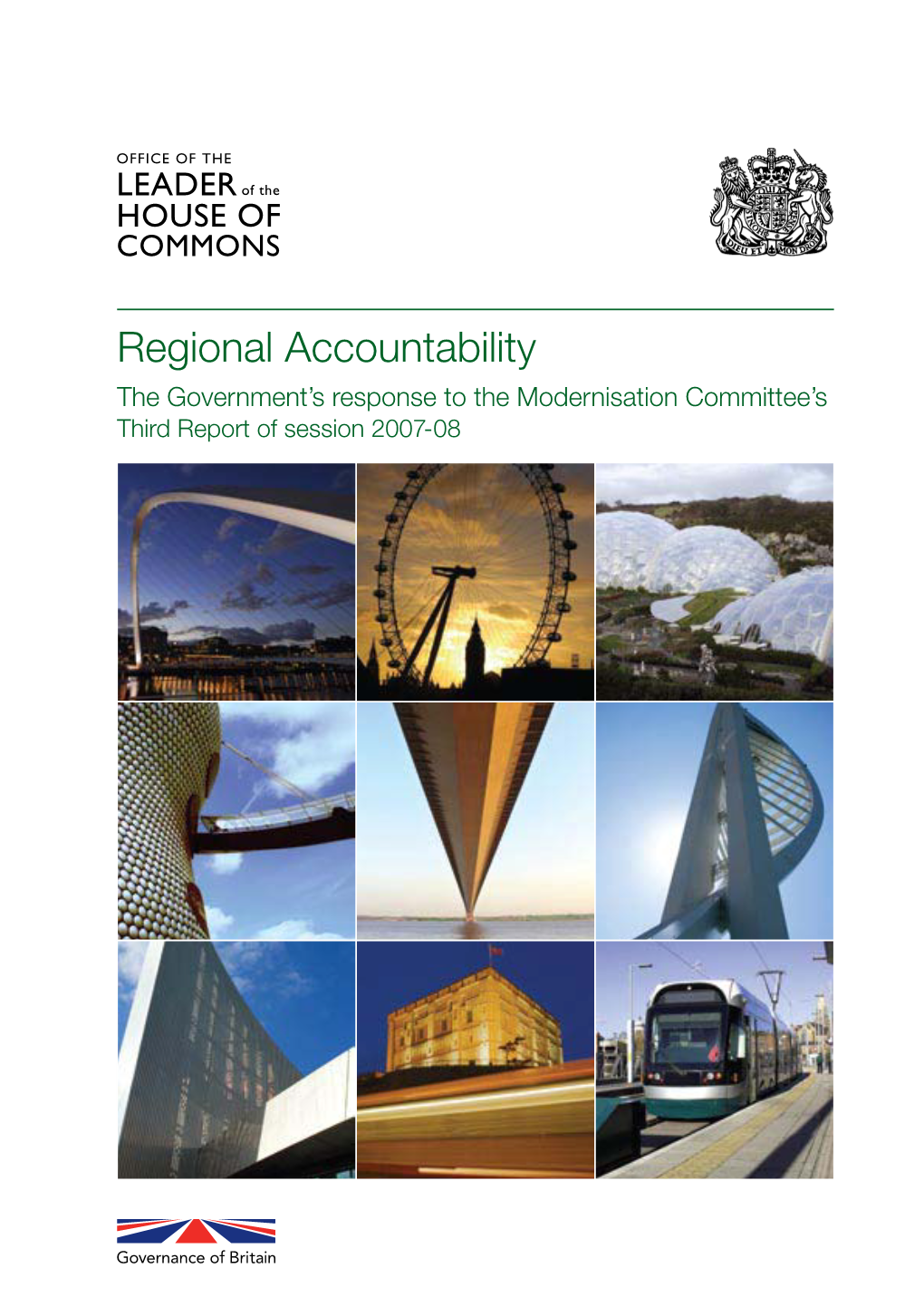Regional Accountability the Governmentâ€™S