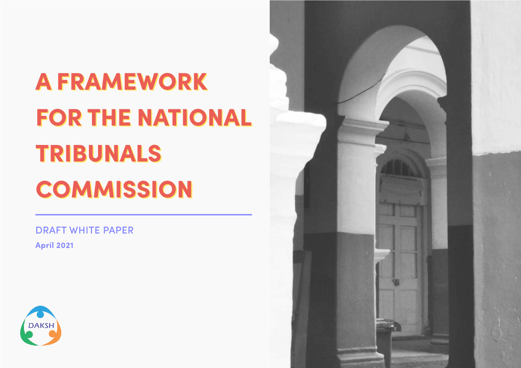 National Tribunals Commission Framework