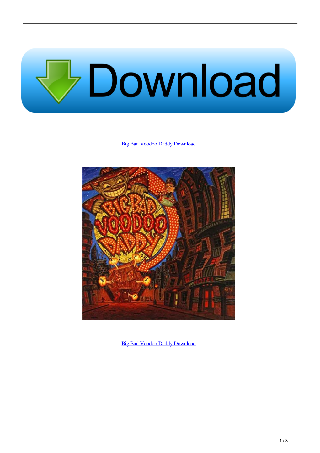 Big Bad Voodoo Daddy Download