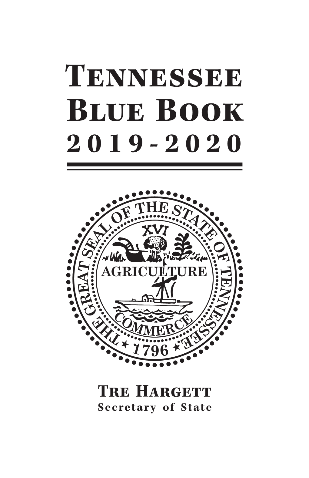 Tennessee Blue Book 2019-2020