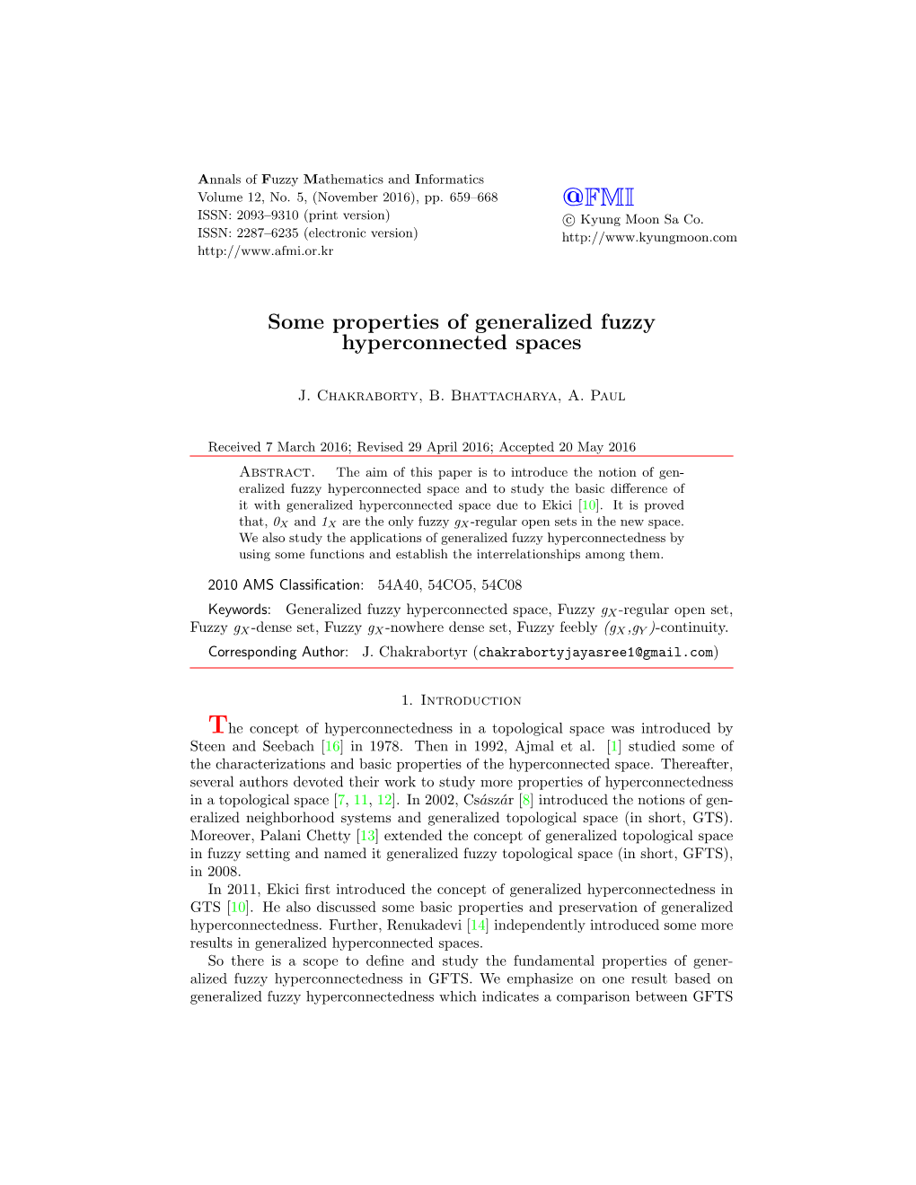 Some Properties of Generalized Fuzzy Hyperconnected Spaces