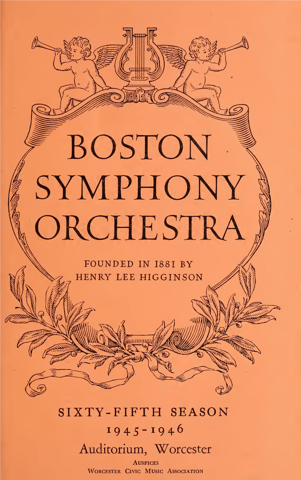 Boston Symphony Orchestra Concert Programs, Season 65,1945-1946, Trip